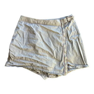 White Stag Tan Cargo Shorts Skirt Size 16